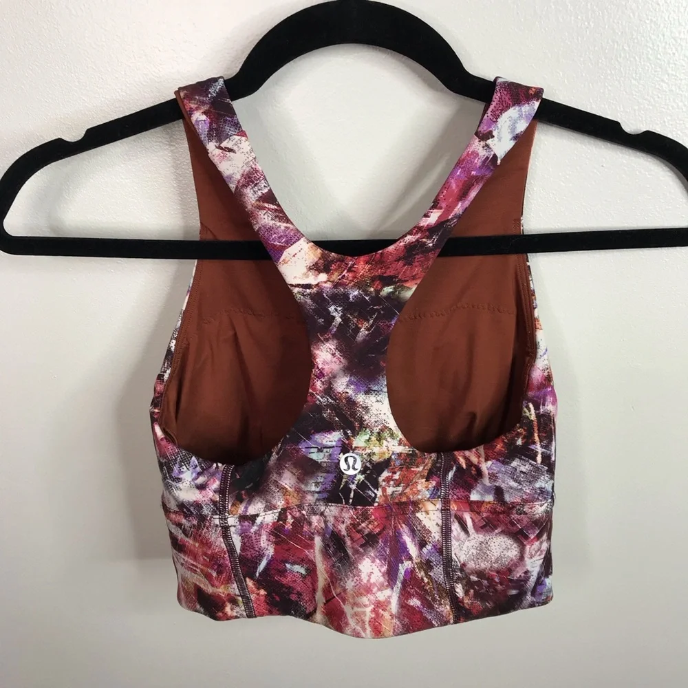 Lululemon Wunder Train Long Line Bra Sz 6